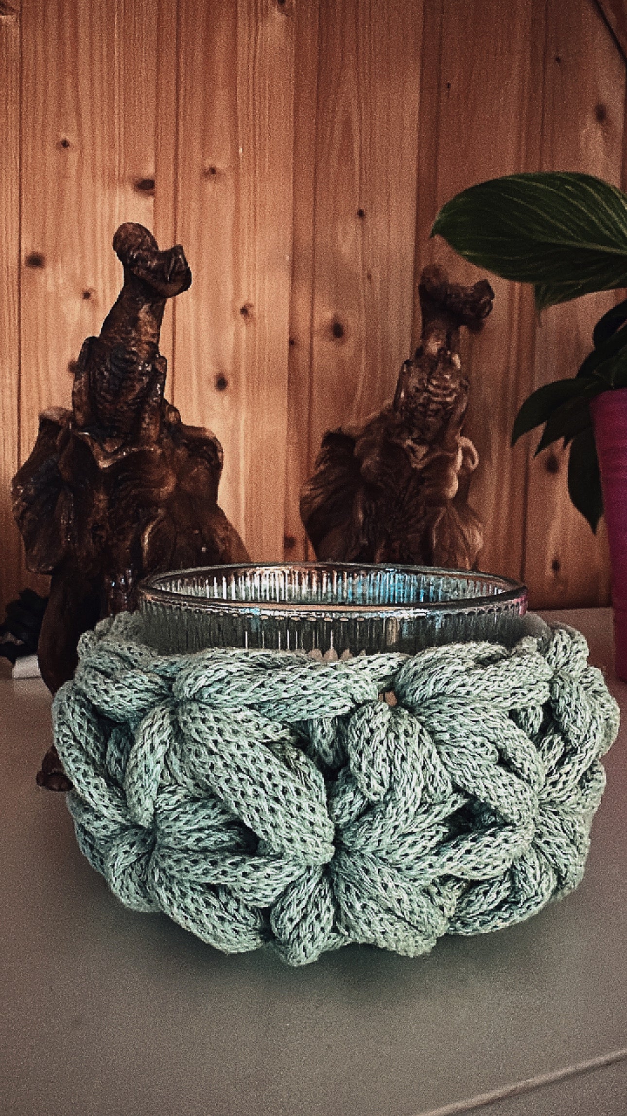 Teelichthalter Blumb