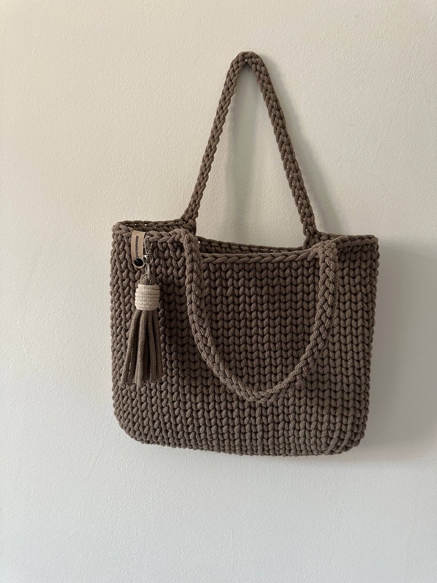 Shopper Bag mit Schlüsselanhänger