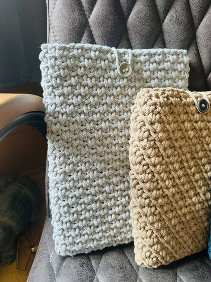 Bags mit Knopfverschluss!